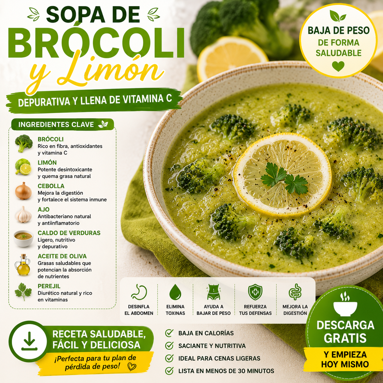 Sopa Brócoli
